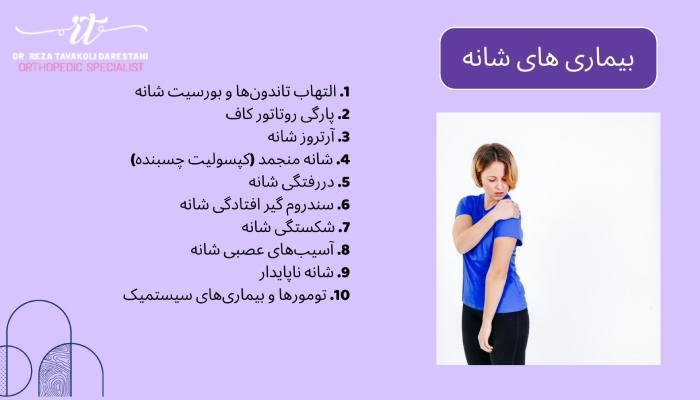 بیماری های شانه چیست؟