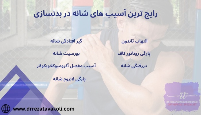 رایج ترین آسیب ورزشی در شانه