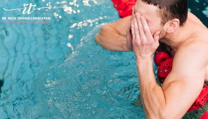 علت آسیب های ورزشی در شنا
